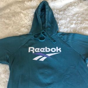 Teal Reebok Hoodie